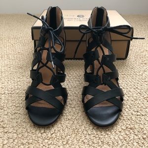 Corso como block heel sandals